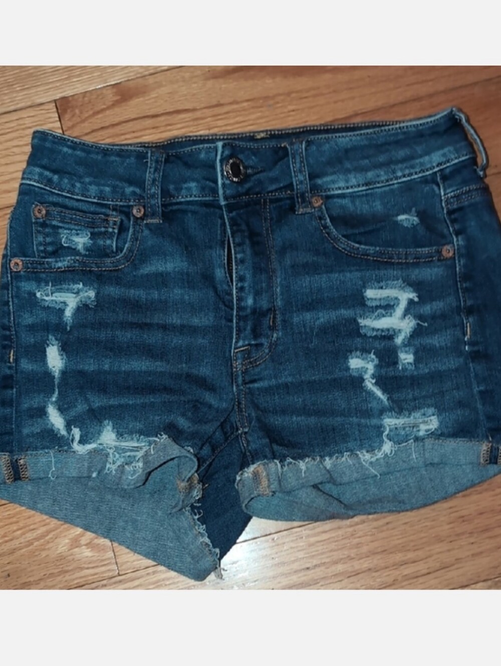 American Eagle Outfitters Distressed Jean Shorts